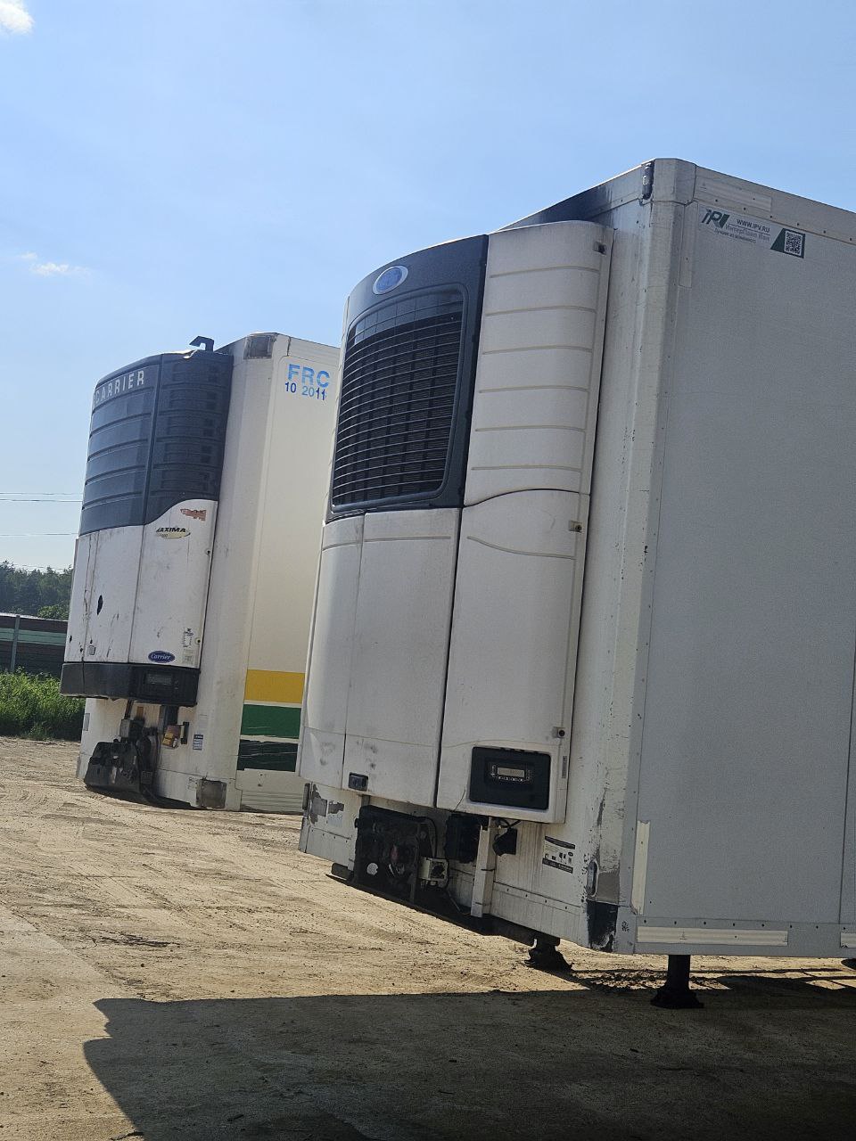 Диагностика рефрижератора Carrier в сервисе